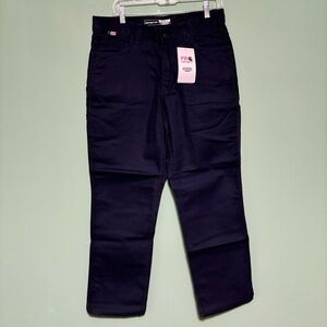 NWT Men’s Carhartt Navy Blue Relaxed Fit Flame Resistant Work Pant Size 34x30